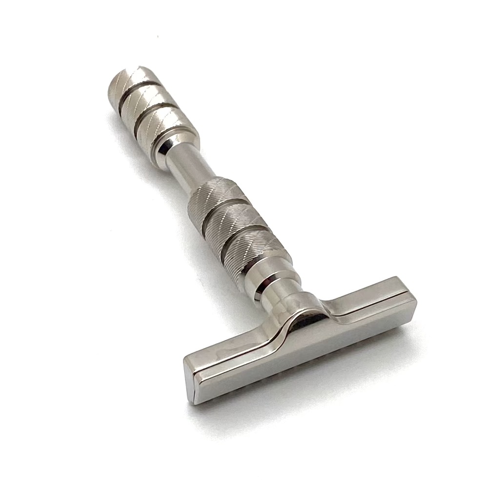 Pre-Owned - Alpha Claymore Stainless Steel Single Edge Safety Razor