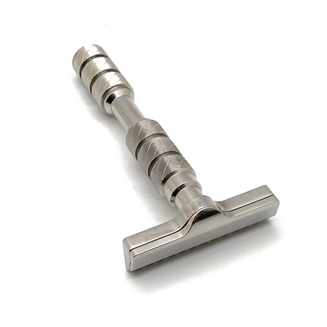 Pre-Owned - Alpha Claymore Stainless Steel Single Edge Safety Razor