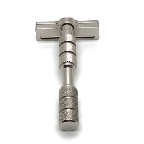 Pre-Owned - Alpha Claymore Stainless Steel Single Edge Safety Razor