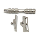 Pre-Owned - Alpha Claymore Stainless Steel Single Edge Safety Razor
