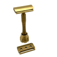 Pre-Owned Aylsworth Kopparkant Double Edge Safety Razor with stand and additonal + plate (Copy)