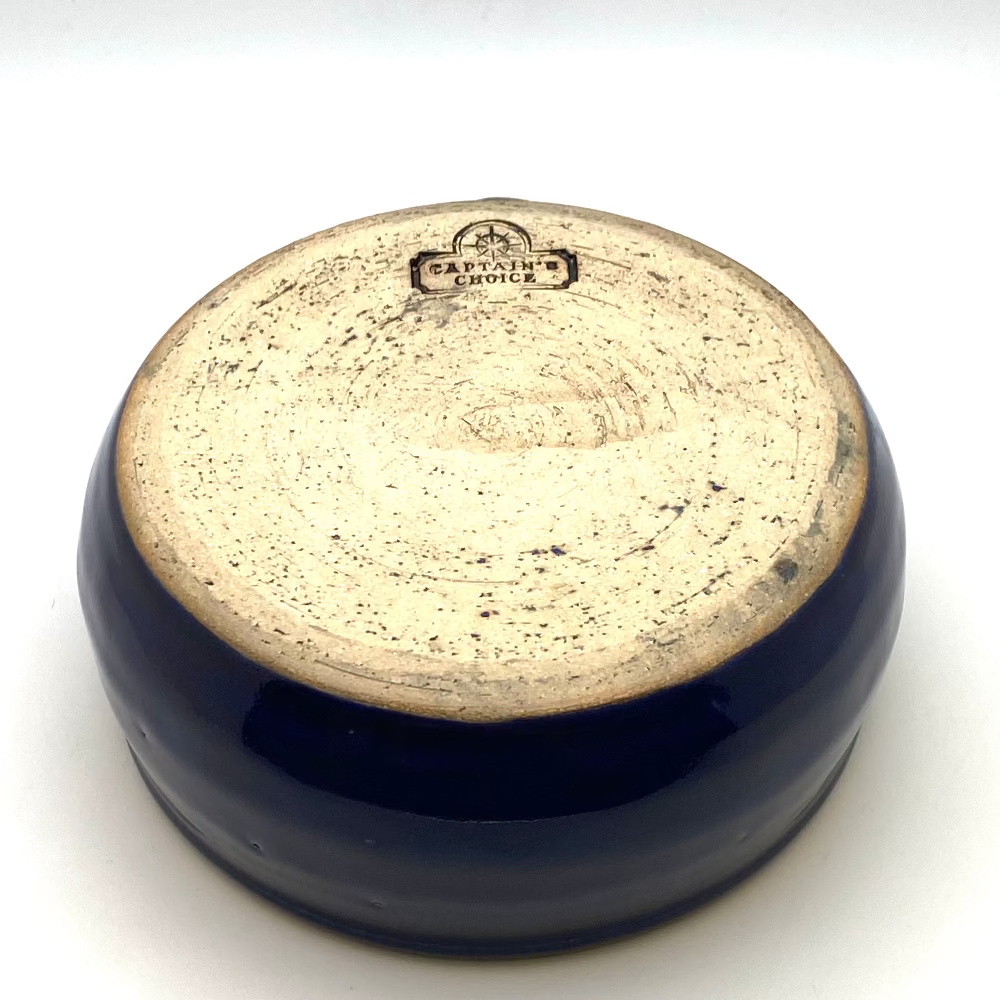 Pre-Owned Captain's Choice Cobalt Lather Bowl