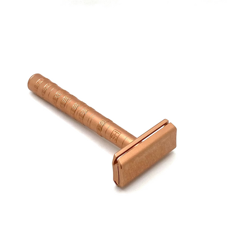 Pre-Owned Copper Henson Mild (+) Aluminum Double Edge Safety Razor