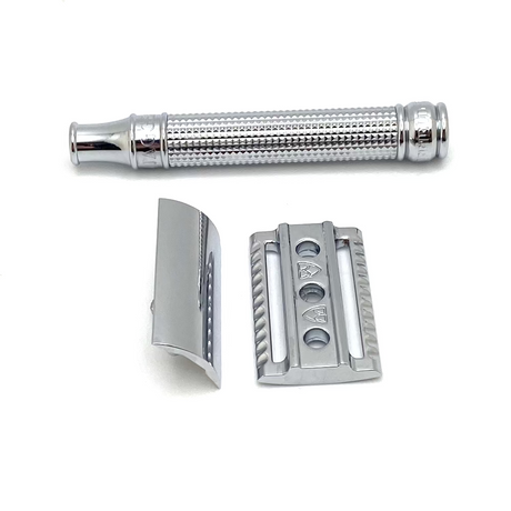 Pre-Owned Edwin Jagger - Double Edge Safety Razor 3D Laser Diamond Grip Handle