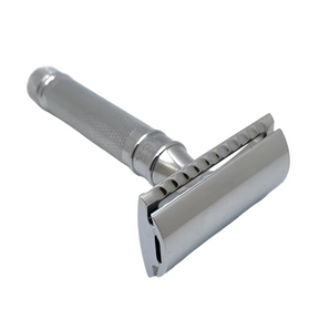 Pre-Owned - Edwin Jagger Knurled handle Double Edge Safety Razor
