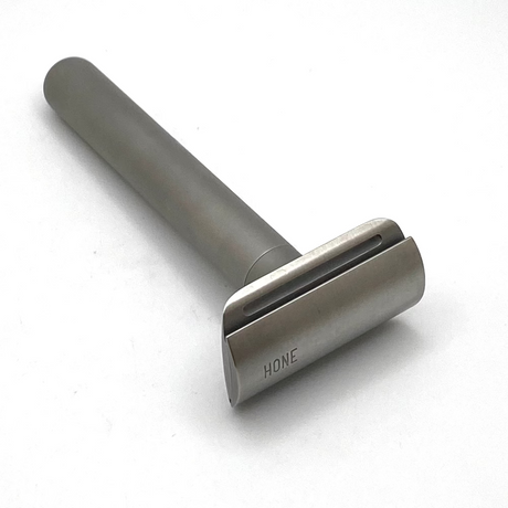 Pre-Owned Hone 15 Stainless Steel Double Edge Safety Razor