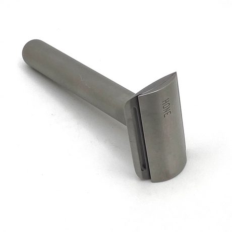 Pre-Owned Hone 15 Stainless Steel Double Edge Safety Razor