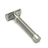 Pre-Owned - Oliworks M3teorite Mild Long Handle Stainless Steel Double Edge Safety Razor