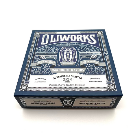 Pre-Owned - Oliworks M3teorite Stainless Steel Double Edge Safety Razor