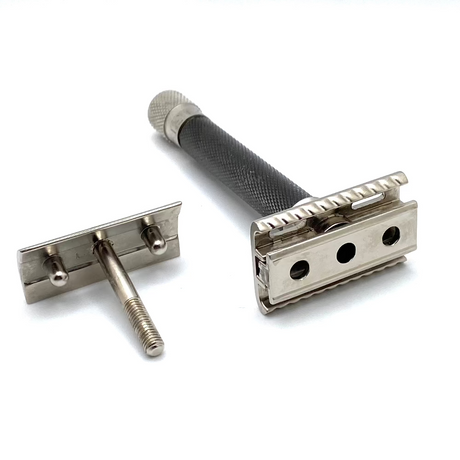 Pre-Owned Parker Variant Graphite Double Edged Safety Razor
