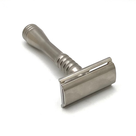 Pre-Owned Polished Paradigm Salient Double Edged Safety Razor