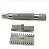 Pre-Owned RazoRock Game Changer .68 Double Edge Safety Razor Bulldog Handle