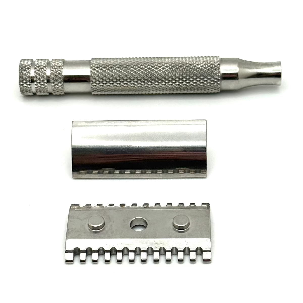 Pre-Owned RazoRock Game Changer .68 Double Edge Safety Razor Bulldog Handle