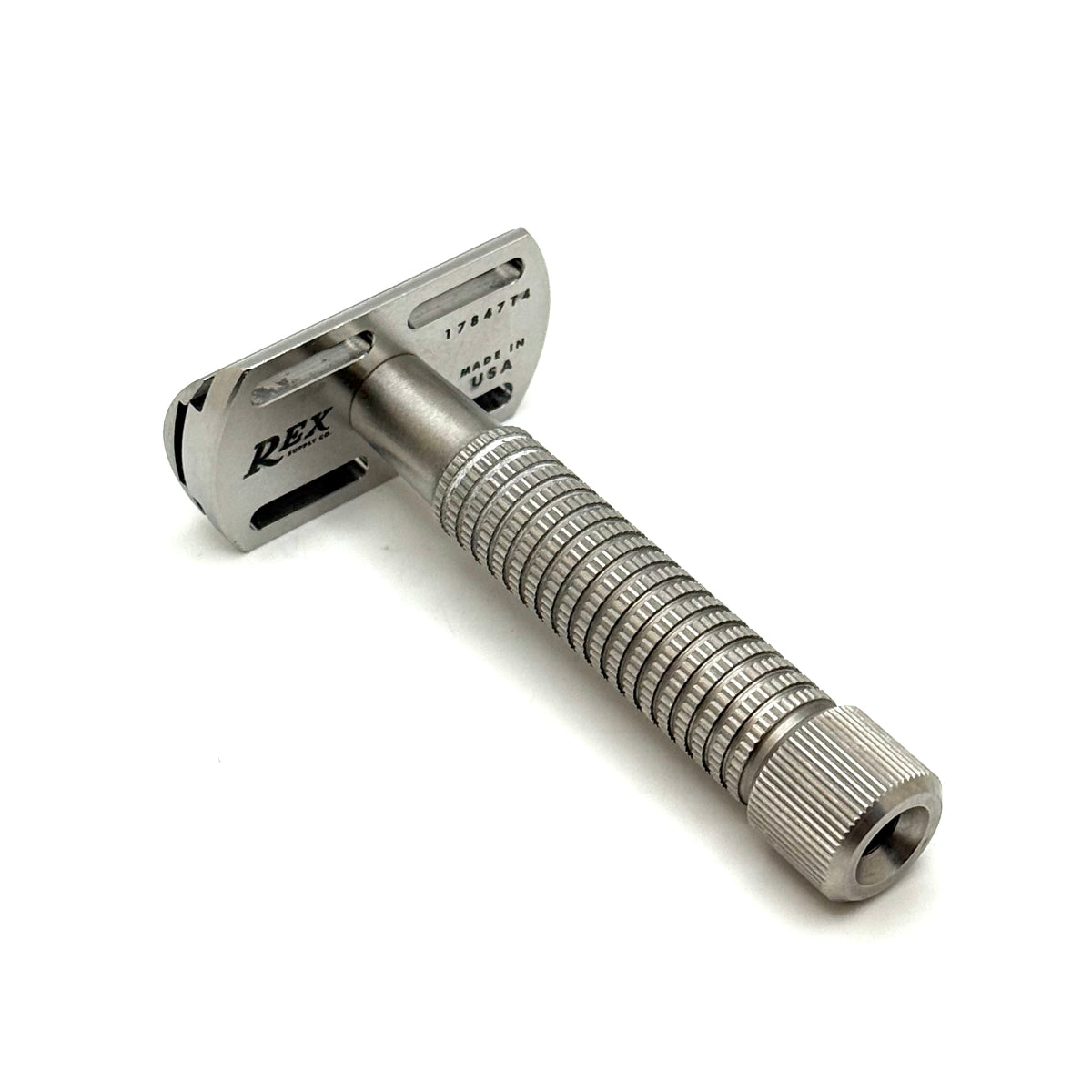 Pre-Owned - Rex Envoy Stainless Steel Double Edge Safety Razor