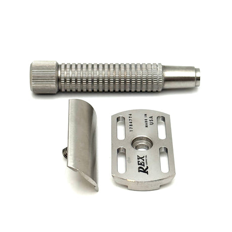 Pre-Owned - Rex Envoy Stainless Steel Double Edge Safety Razor