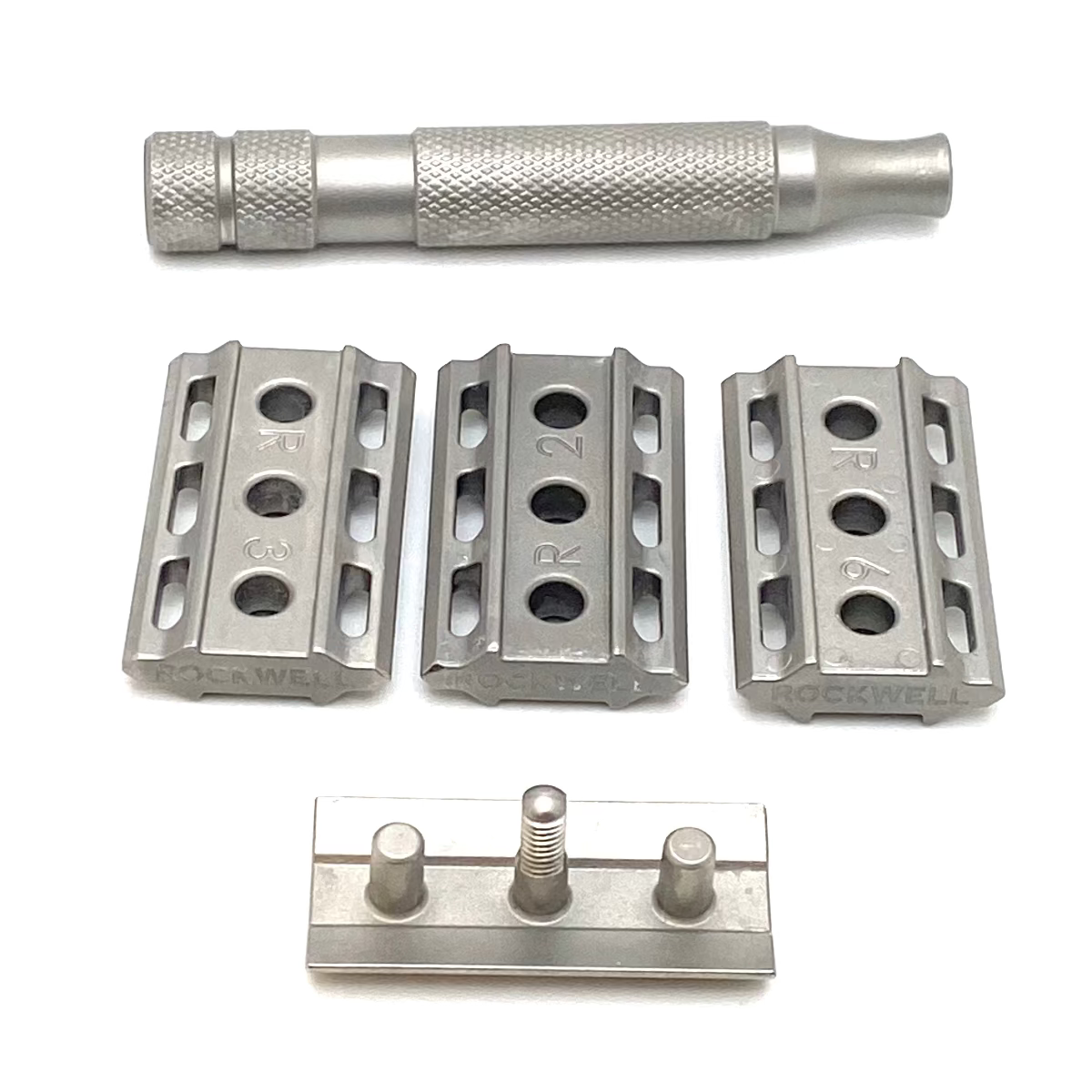 Pre-Owned Rockwell 6S Stainless Steel Adjustable Safety Razor