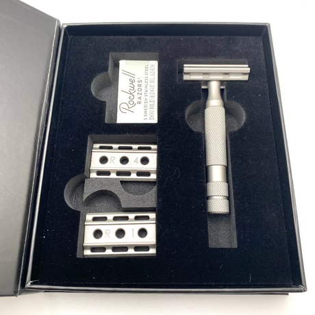 Pre-Owned Rockwell 6S Stainless Steel Adjustable Safety Razor
