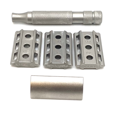 Pre-Owned Rockwell 6S Stainless Steel Adjustable Safety Razor