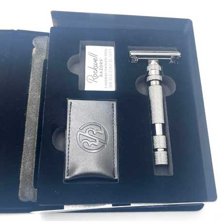 Pre-Owned - Rockwell Model T Gunmetal Safety Razor