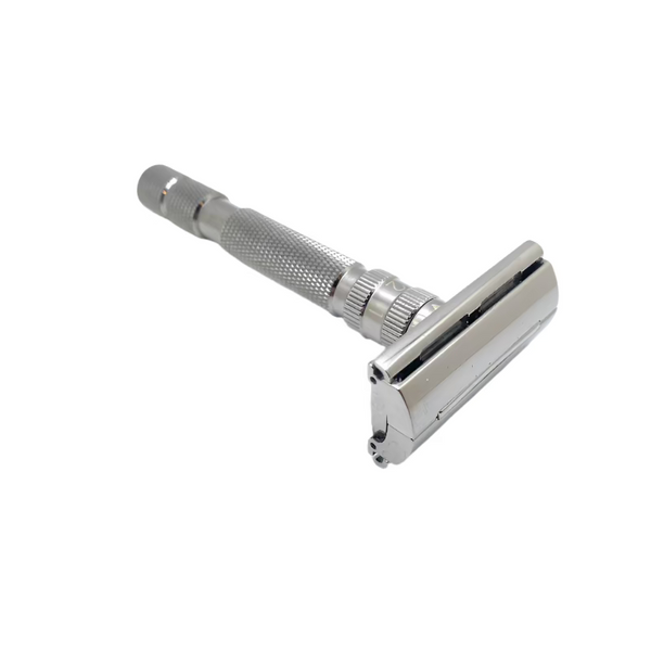 Pre-Owned Rockwell Model T Gunmetal Safety Razor – The Razor Company