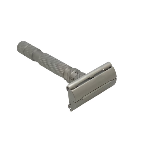 Pre-Owned Rockwell Razors Model T2 Stainless Steel Adjustable Safety Razor with Stand