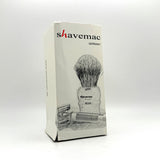 Pre-Owned Shavemac 24mm Silvertip Fan 2-Band Badger Shaving Brush