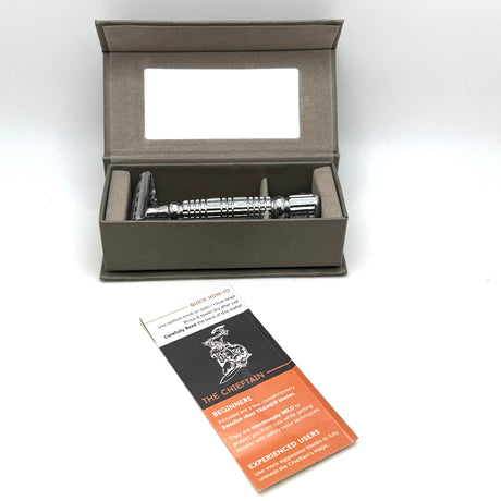 Pre-Owned Vikings Blade The Chieftan Double Edge Safety Razor