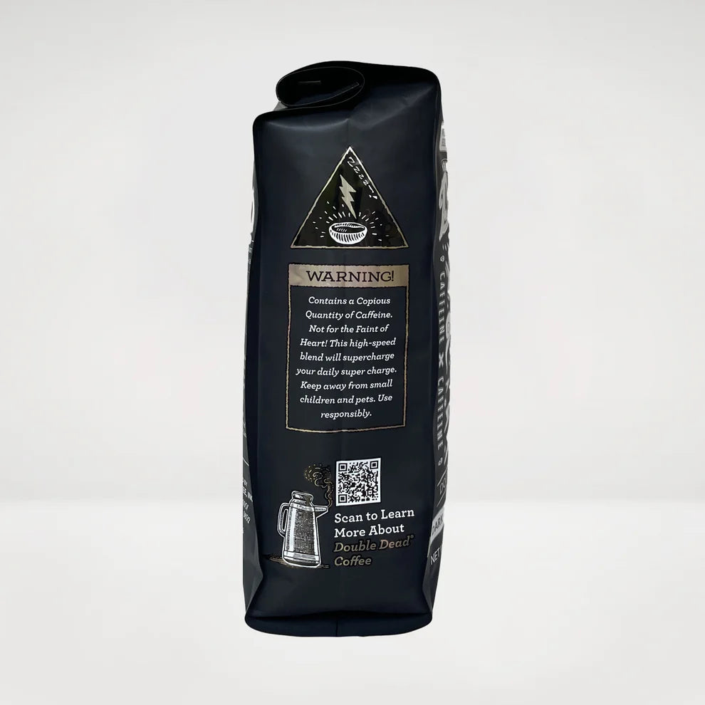 Raven's Brew Double Dead Whole Bean Coffee 12oz