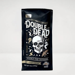 Raven's Brew Double Dead Whole Bean Coffee 12oz