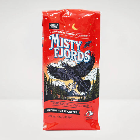 Raven’s Brew® Misty Fjords Whole Bean Coffee 12oz