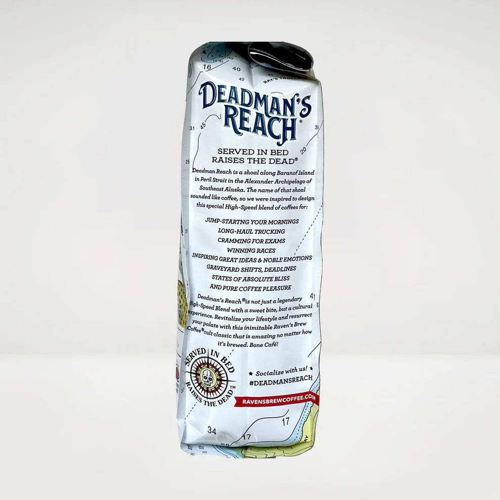 Raven's Brew Deadman’s Reach Whole Bean Coffee 12oz