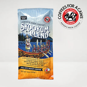 Raven's Brew Skookum Whole Bean Coffee 12oz