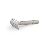 RazoRock - BBS Standard Stainless Steel Double-Edge Safety Razor - Super Knurl Handle