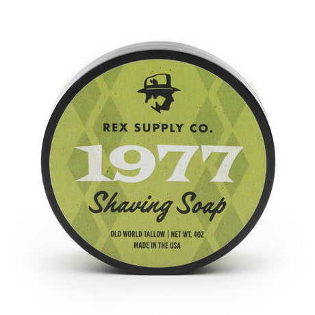 Rex Supply Co 1977 Old World Tallow Shaving Soap 4oz