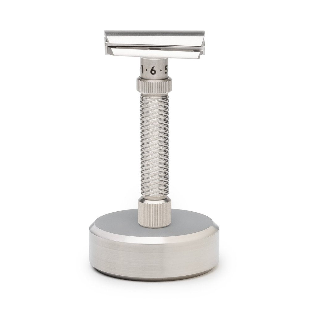 Rex Supply Co. Machined Stainless Steel DE Safety Razor Stand