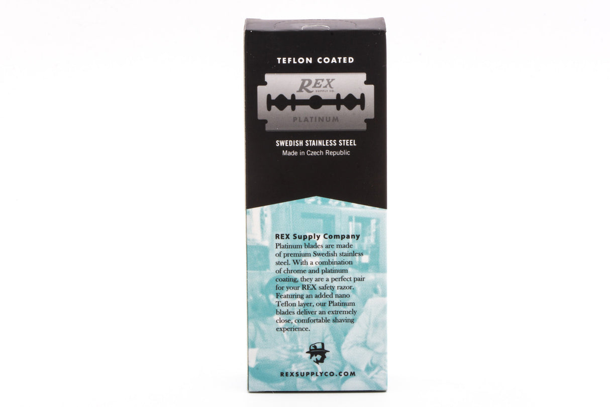 Rex Supply Co. - Platinum Double Edge Razor Blades