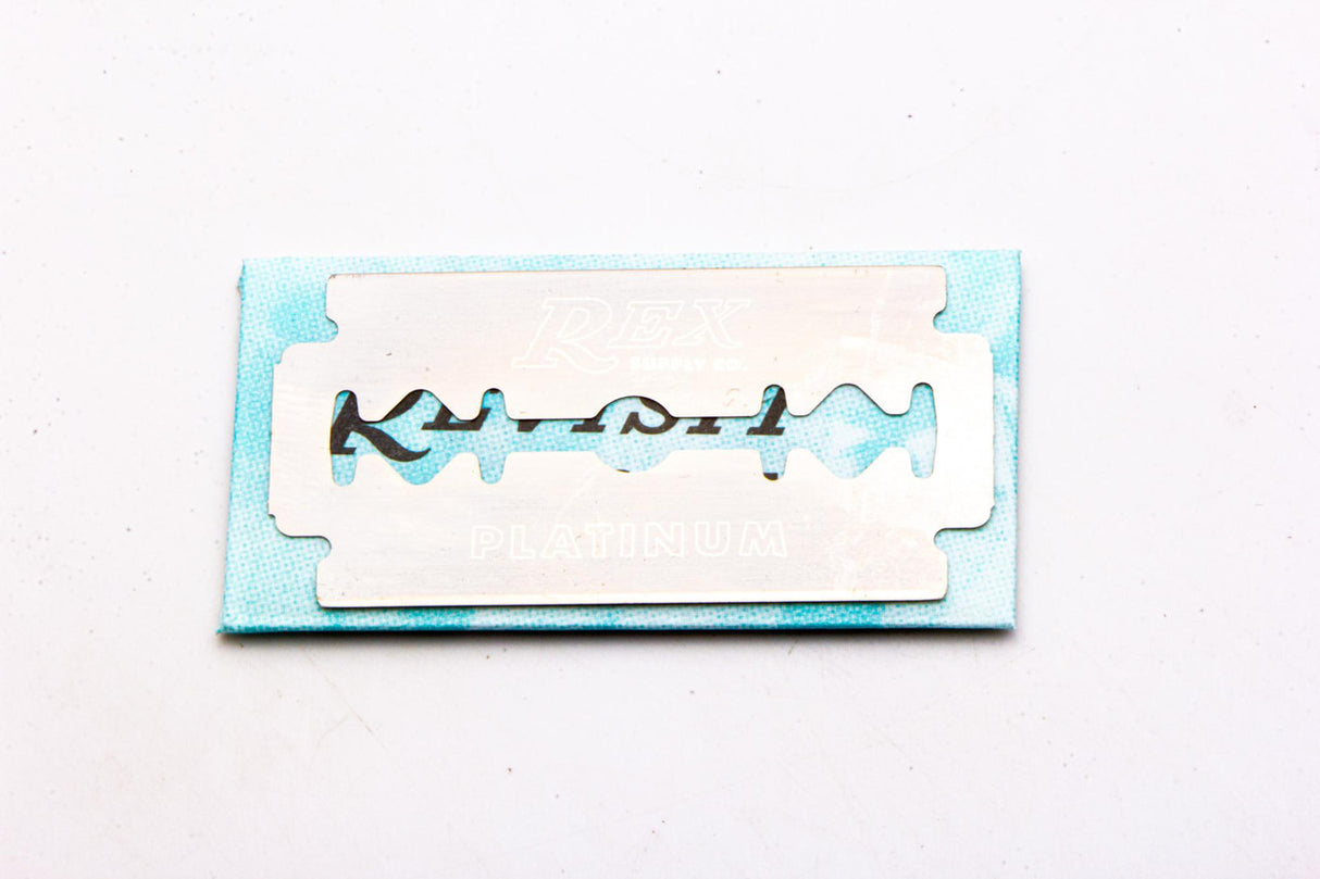 Rex Supply Co. - Platinum Double Edge Razor Blades