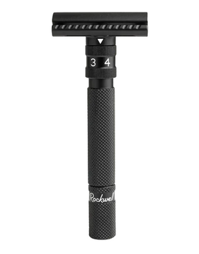 Rockwell Razors SETPOINT Adjustable Safety Razor Black Aluminum