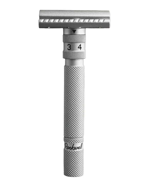 Rockwell Razors SETPOINT Adjustable Safety Razor Silver Aluminum