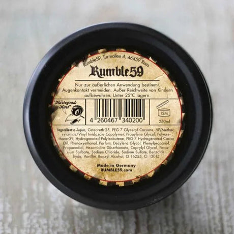Rumble 59 Schmiere Water Based Pomade Strong Hold 250ml