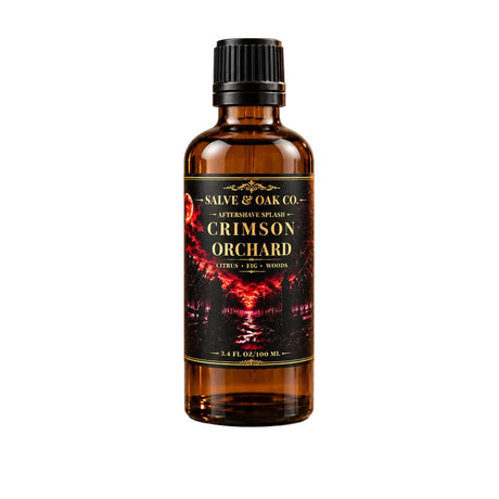 Salve & Oak Crimson Orchard Aftershave Splash 3.4oz