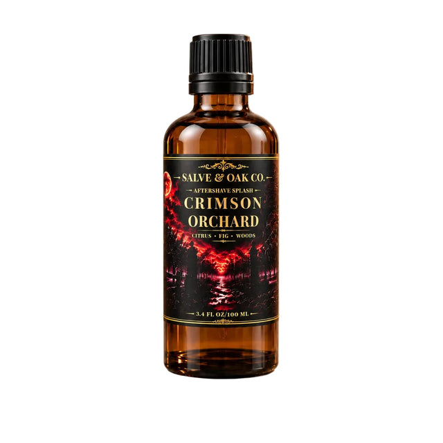 Salve & Oak Crimson Orchard Aftershave Splash 3.4oz