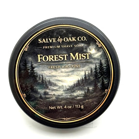 Salve & Oak Forest Mist Shave Soap 4.0 oz.
