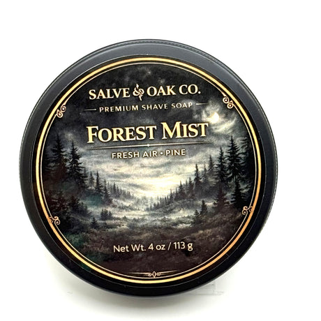 Salve & Oak Forest Mist Shave Soap 4.0 oz.