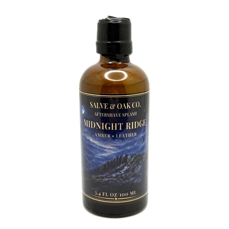 Salve & Oak Midnight Ridge Aftershave Splash 4oz