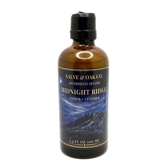 Salve & Oak Midnight Ridge Aftershave Splash 4oz