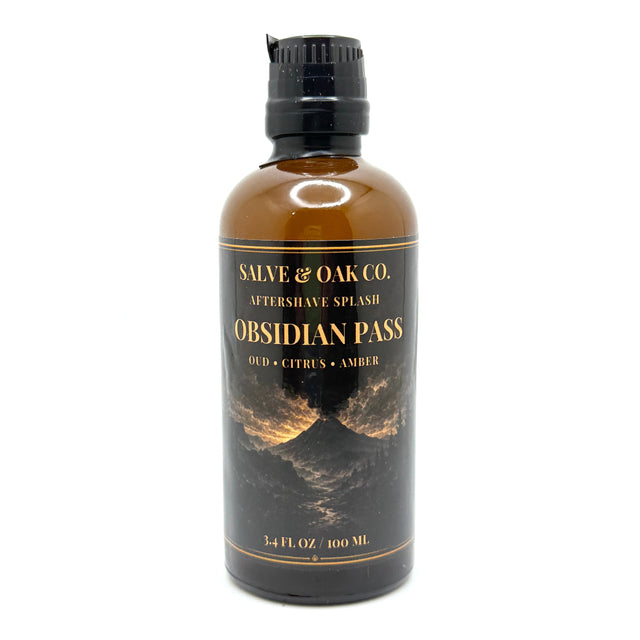 Salve & Oak Obsidian Pass Aftershave Splash 3.4oz
