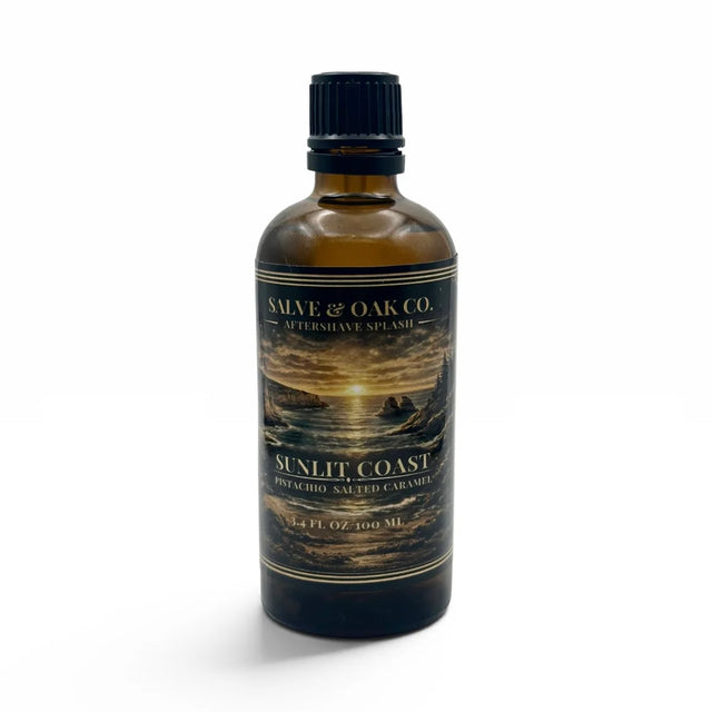 Salve & Oak Sunlit Coast Aftershave Splash 4oz