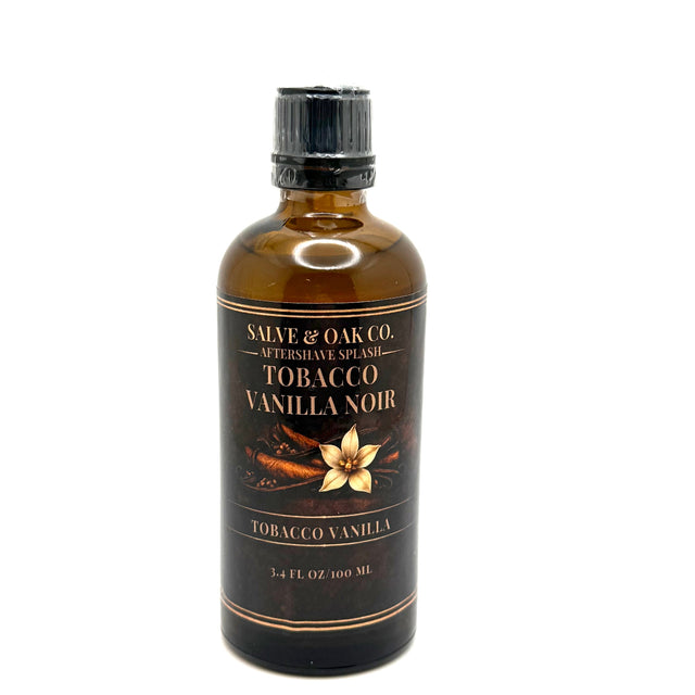 Salve & Oak Tobacco Vanilla Noir Aftershave Splash 4oz