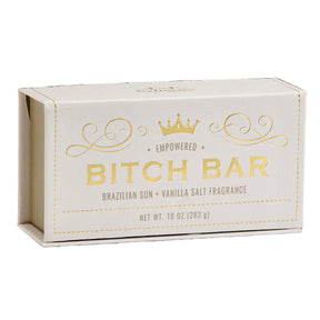 San Francisco Soap Company Bitch Bar Empowered Brazilian Sun Vanilla Salt Bath Bar 10oz